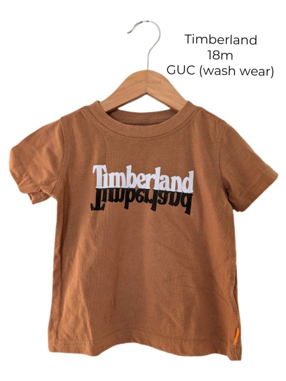 🩵4/$20 Timberland‎ Toddler Boys T-Shirt 18m